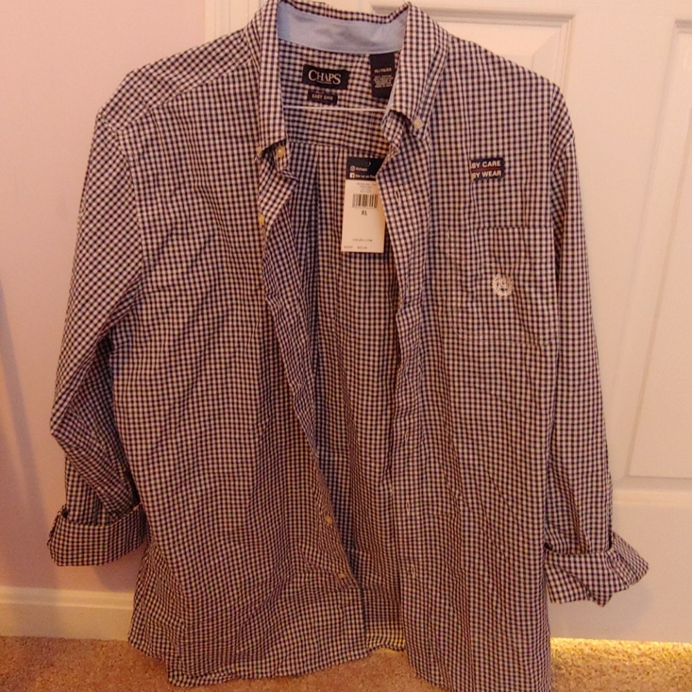 NWT Chaps Easy Care Shirt